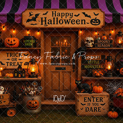 Haunted Harvest Stand - with Sweep Option
