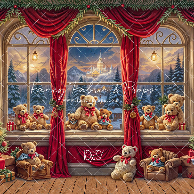 Holiday Bear Haven - with Sweep Option