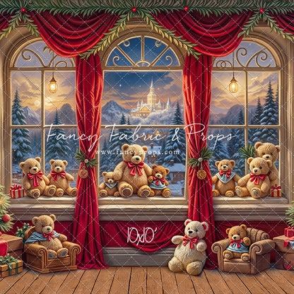 Holiday Bear Haven - with Sweep Option