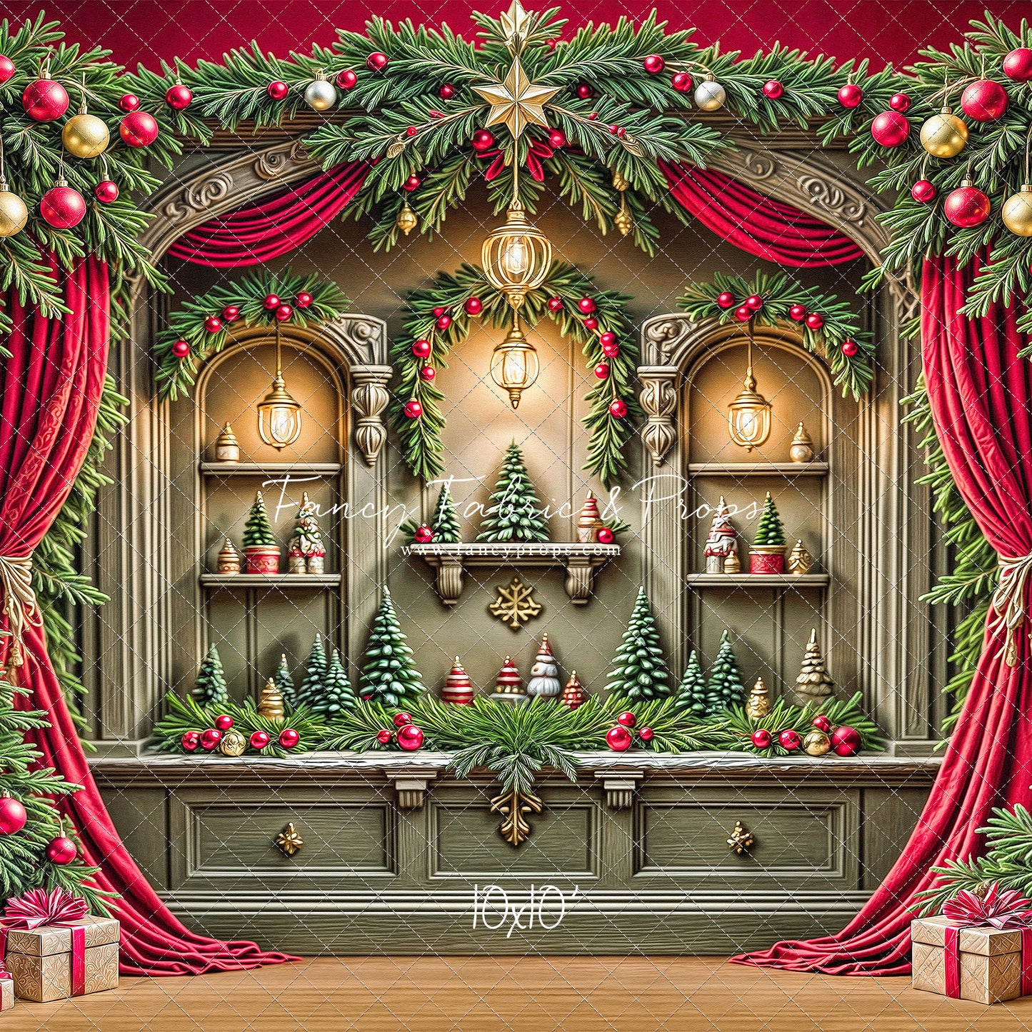 Holiday Heirloom Hall - with Sweep Option