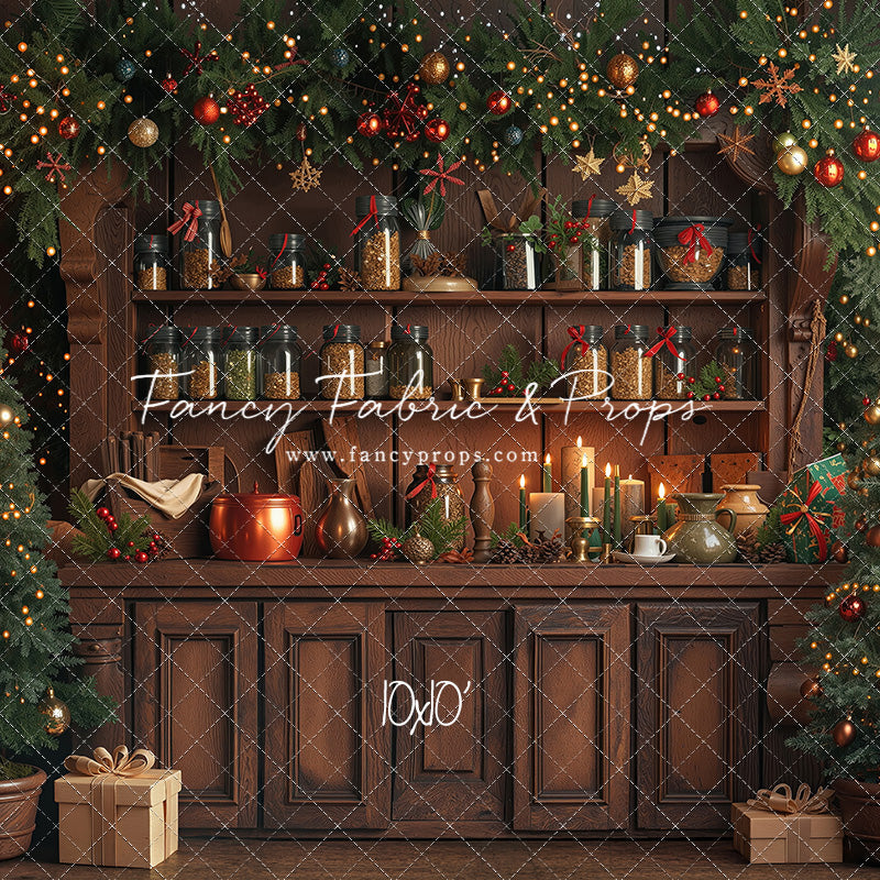 Holiday Pantry Kitchen - With Sweep Option