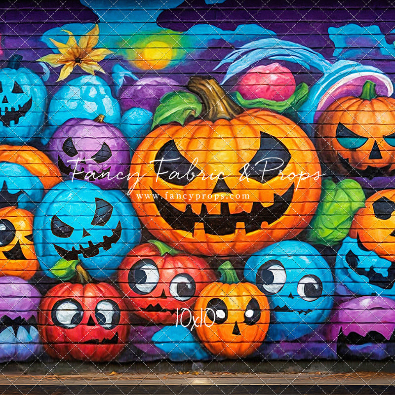Jack-o-Lantern Graffiti Jam - With Sweep Option