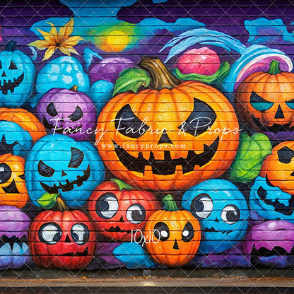 Jack-o-Lantern Graffiti Jam - With Sweep Option