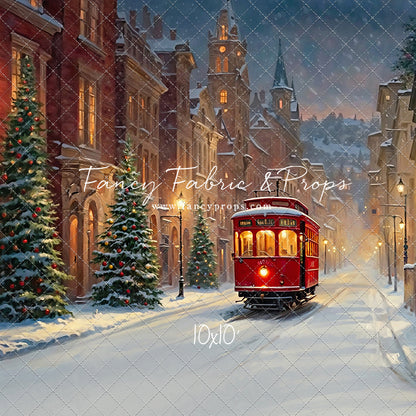 Jingle Bell Trolley - with Sweep Option