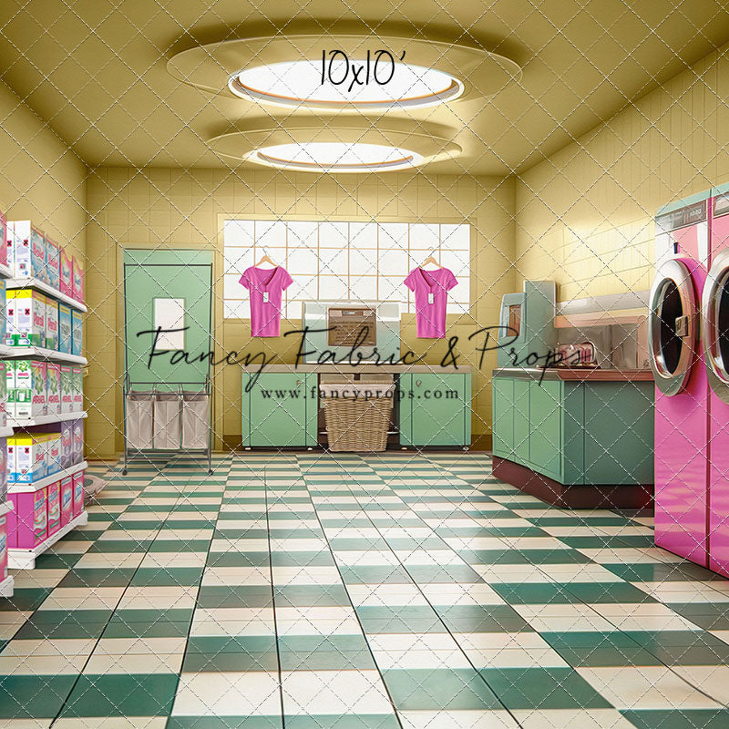 Laundry Day - Yellow - With Sweep Option