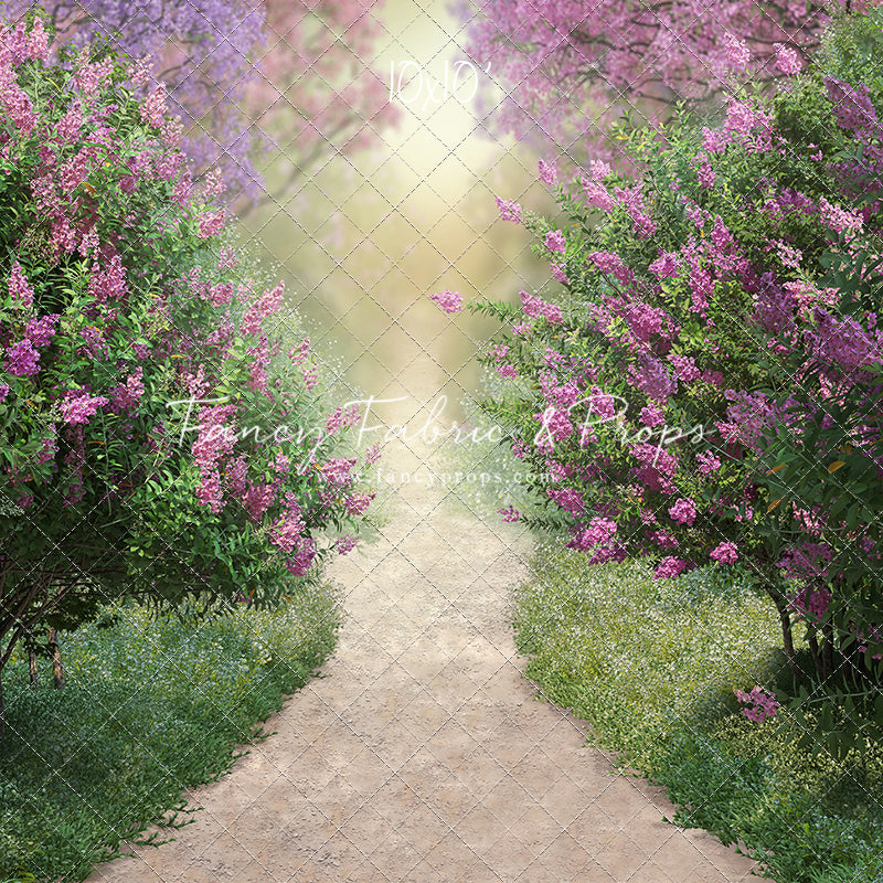 Lilac Garden Path - With Sweep Option