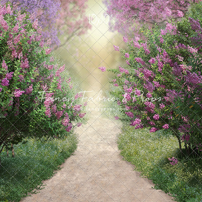 Lilac Garden Path - With Sweep Option
