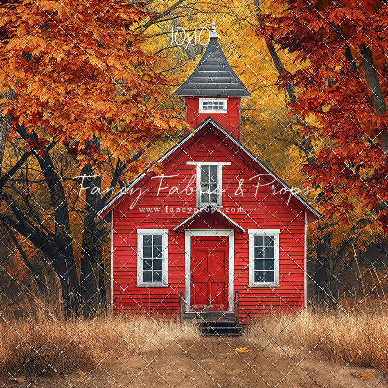 Little Red Schoolhouse - With Sweep Option