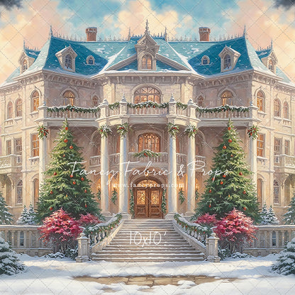 Majestic Christmas Manor - With Sweep Option