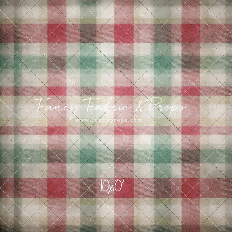 Merry Morning Plaid - With Sweep Option