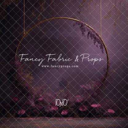 Moonlit Plum Petals - With Sweep Option