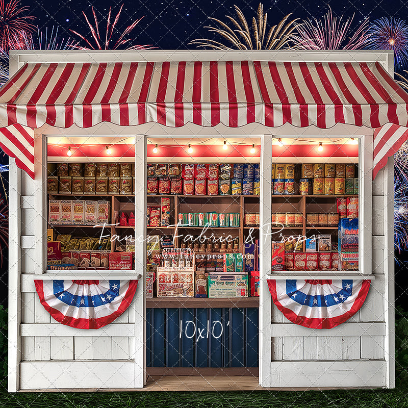Old Glory Fireworks Shop - With Sweep Option