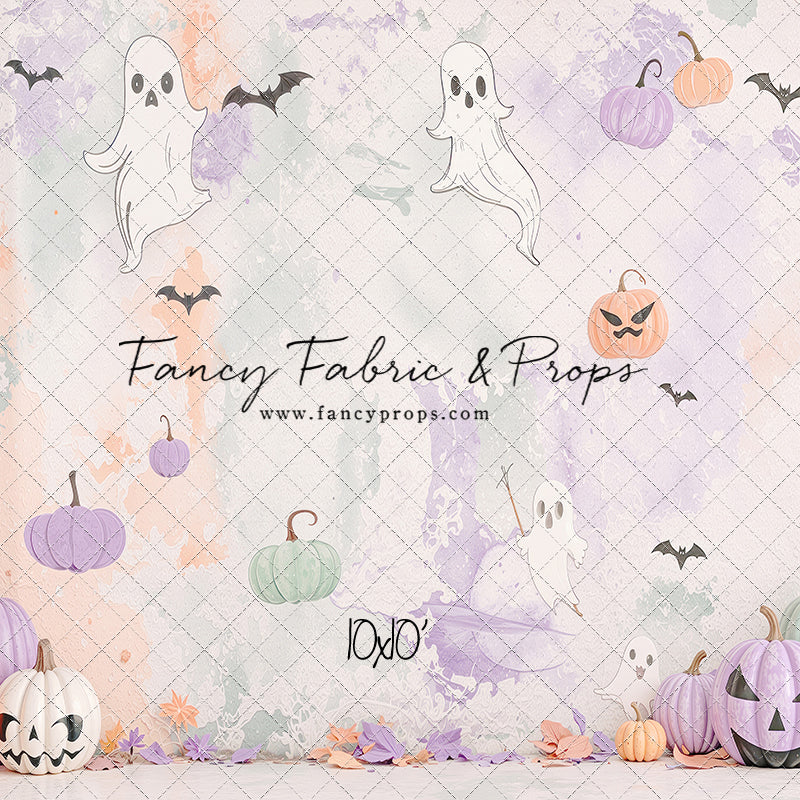 Pastel Pumpkin Parade - With Sweep Option