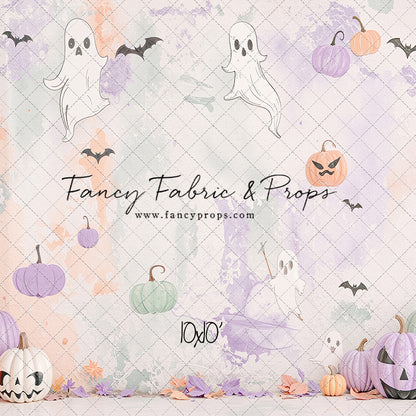Pastel Pumpkin Parade - With Sweep Option