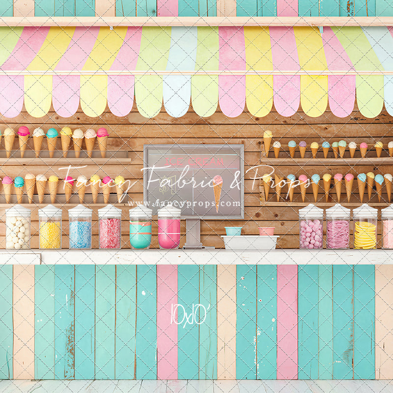 Pastel Scoop Shop - With Sweep Option
