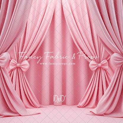 Pink Bow Drama - With Sweep Option