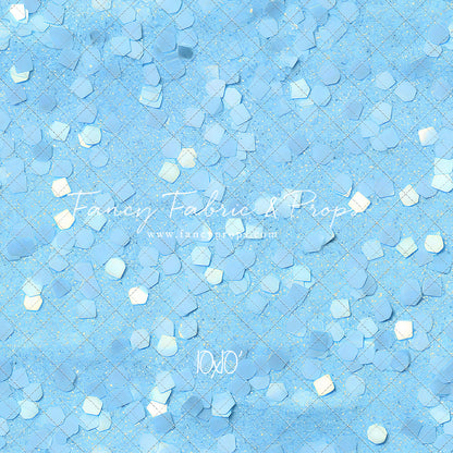 Power Blue Confetti