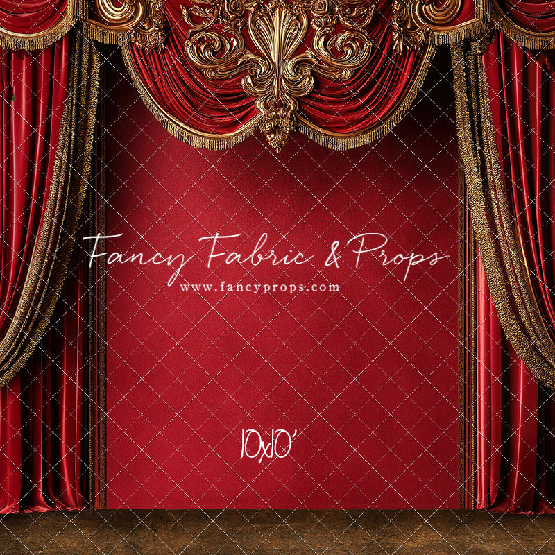 Regal Red Chamber Wall - With Sweep Option