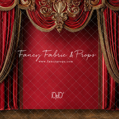 Regal Red Chamber Wall - With Sweep Option