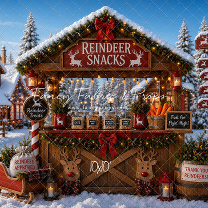 Reindeer Snacks- With Sweep Option