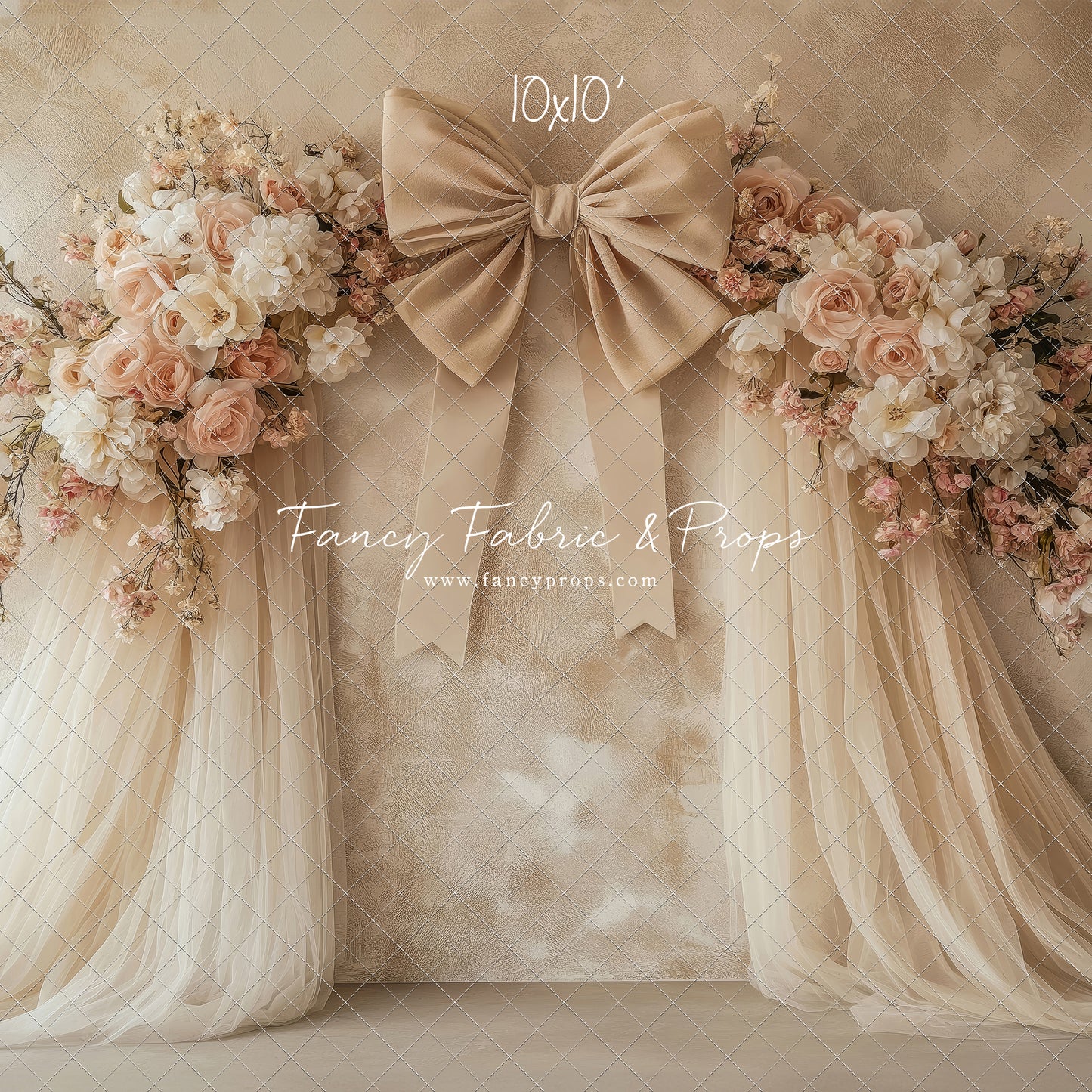 Ribboned Bloom  - With Sweep Option