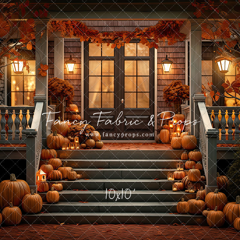 Rich Autumn Porch