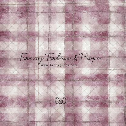 Rose Mist Plaid - With Sweep Option
