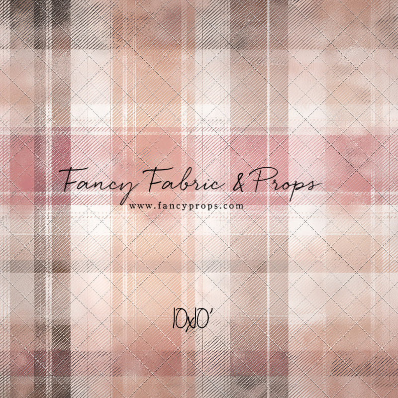 Rosewood Plaid - With Sweep Option