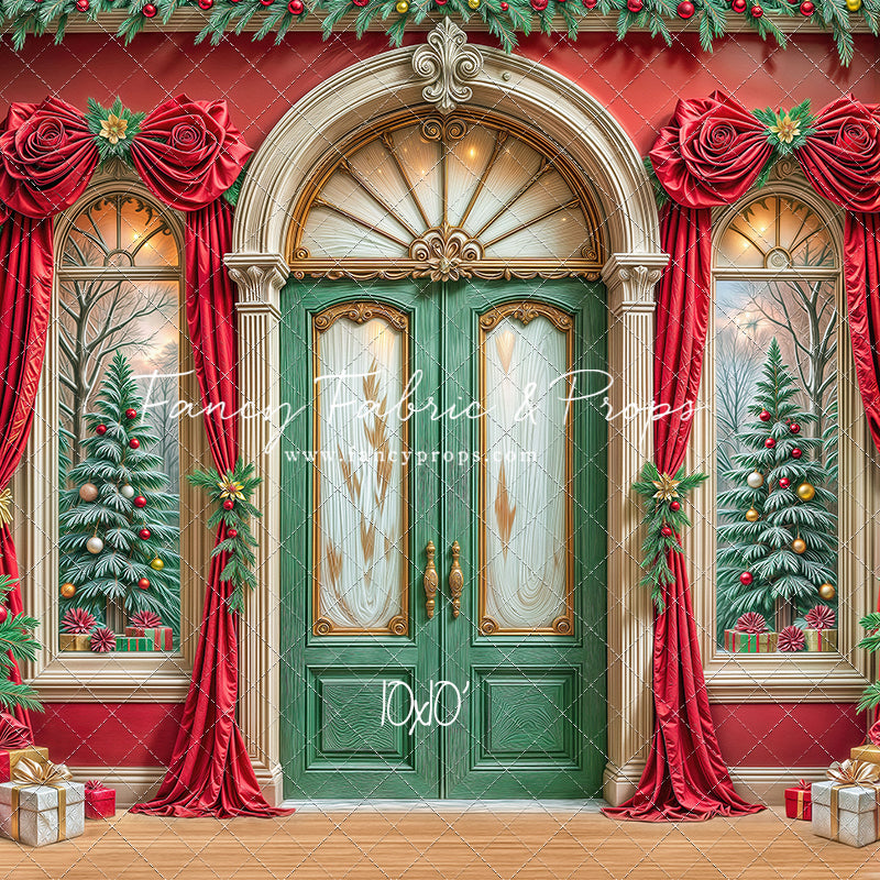 Rosy Holiday Hall - with Sweep Option