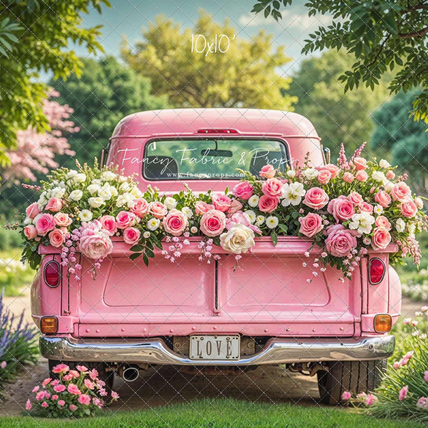 Rosy Little Sweetheart Truck - With Sweep Option