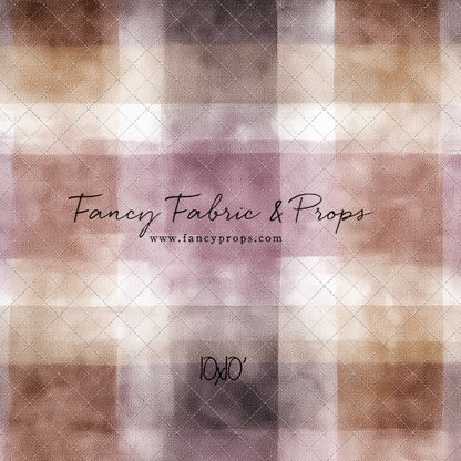 Rustic Plum Plaid - With Sweep Option