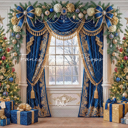 Sapphire & Gold Christmas - with Sweep Option