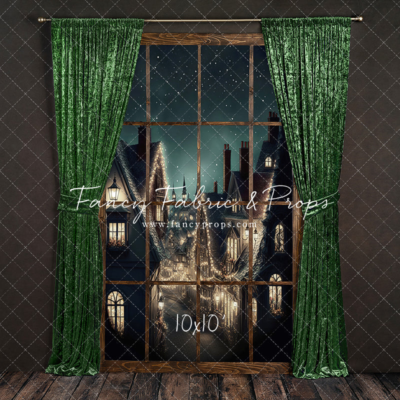 Serene Evergreen Village View