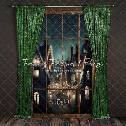 Serene Evergreen Village View