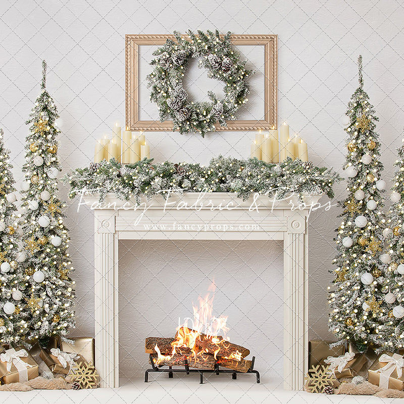 Mantel Change Up: Decorating with Tape