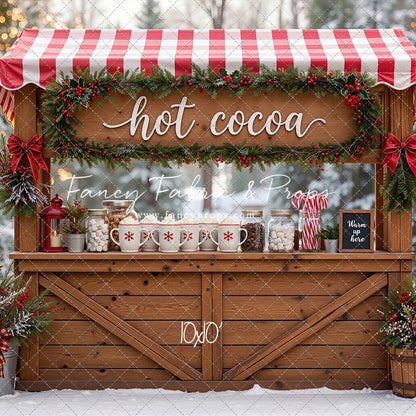 Snowy Sips Cocoa Bar - With Sweep Option