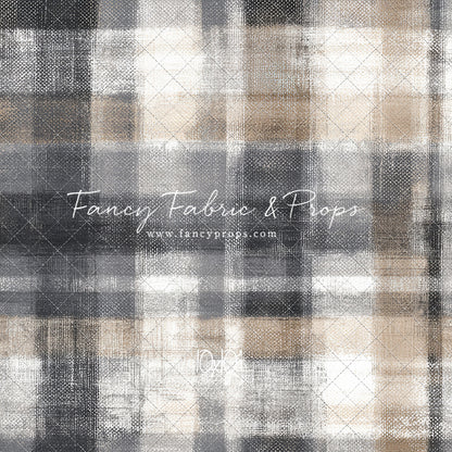 Stone & Sand Tartan - With Sweep Option