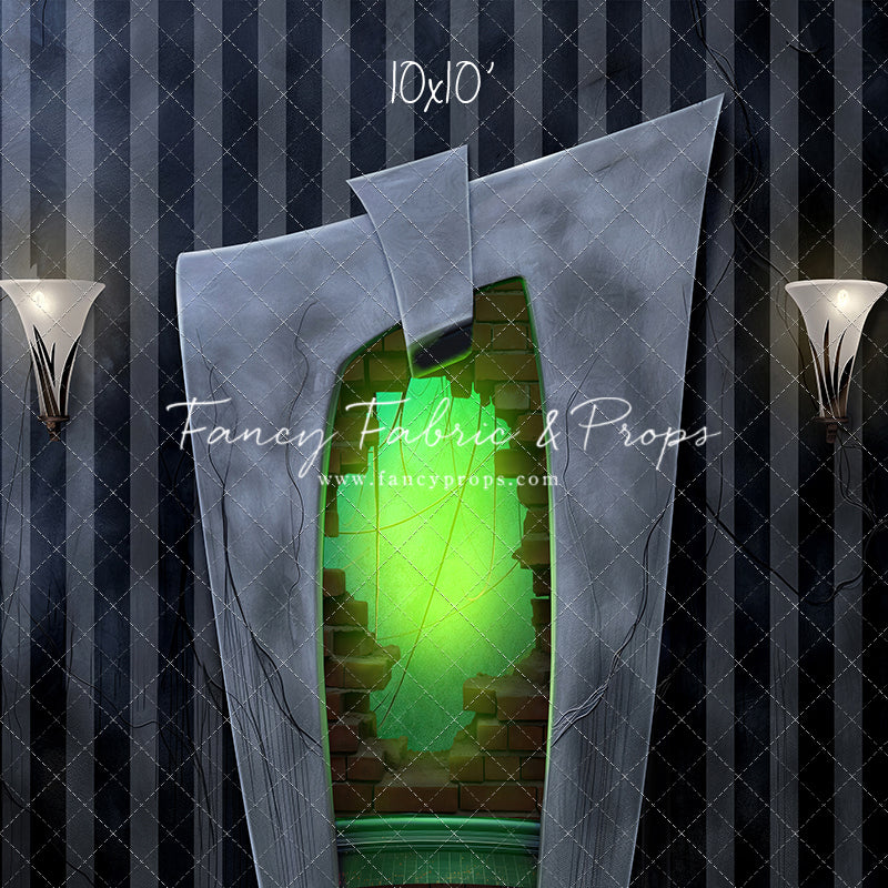 Strange & Unusual Fireplace - With Sweep Option