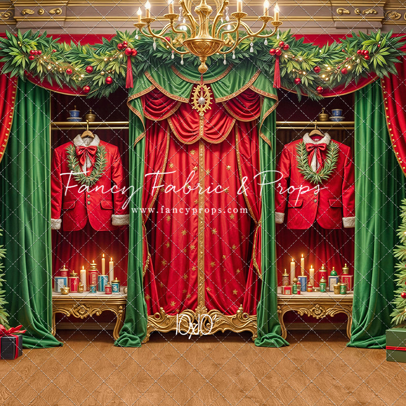 Suiting Up Santa - with Sweep Option