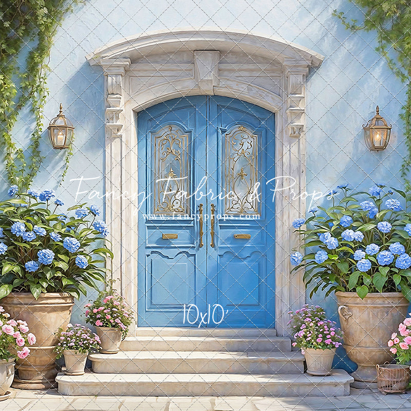 Summertime Patio - Blue Door - With Sweep Option