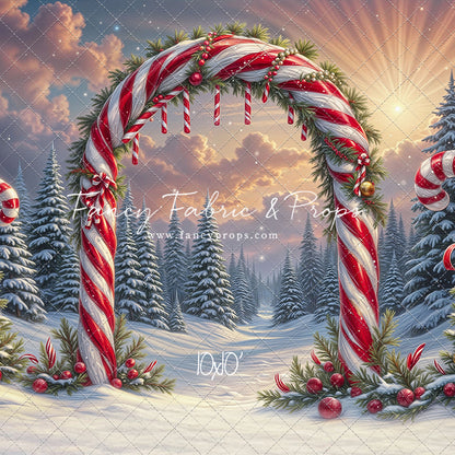 Sweet Trail To Santa - with Sweep Option