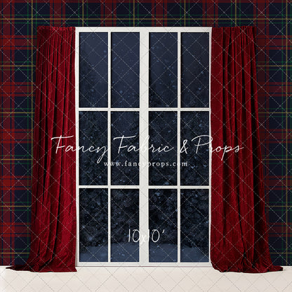 Tartan Traditional Mantle Window