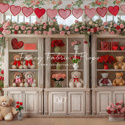 Teddy's Sweetheart Corner - With Sweep Option