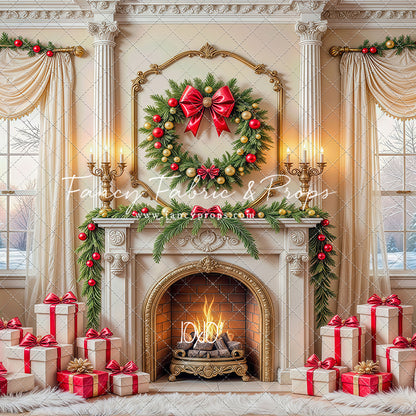 The Ivory Noel Parlor - with Sweep Option