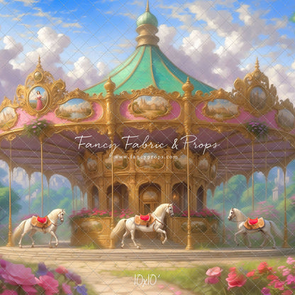 Victorian Elegance Carousel - With Sweep Option