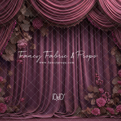 Vintage Plum Romance - With Sweep Option