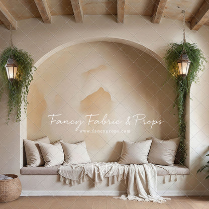 Warm Beige Comforts - Wood Floor - With Sweep Option