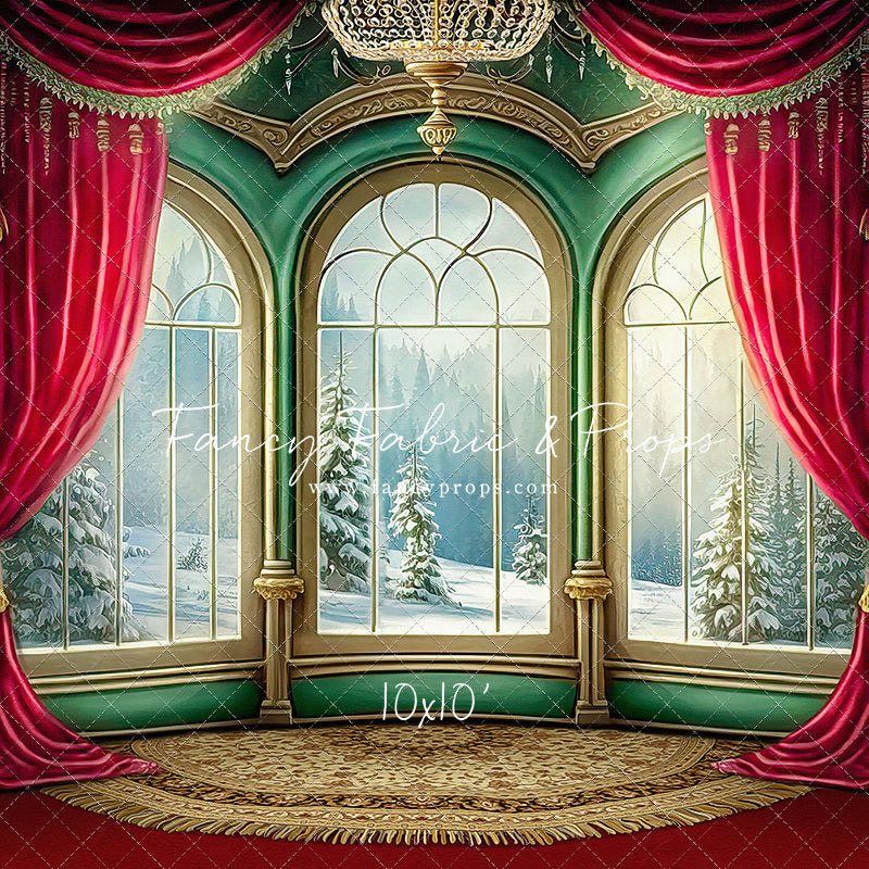 Warm Loving Holiday - Red Carpet Option - with Sweep Option