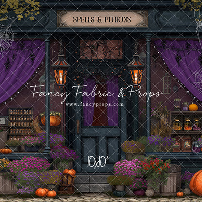 Witch's Hollow Mercantile - With Sweep Option