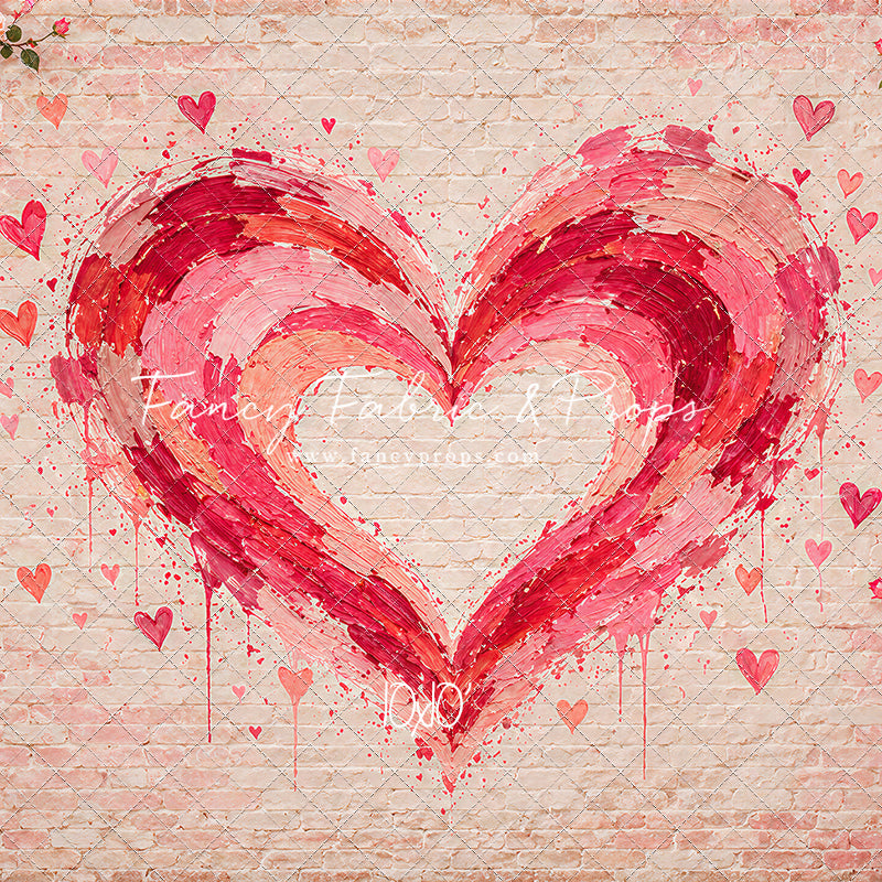 Brushstrokes of Love - With Sweep Option